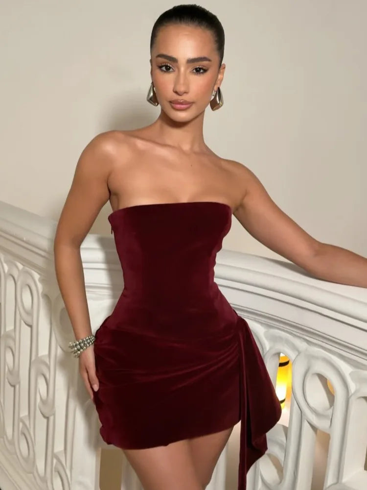 Chloe Strapless Mini Dress