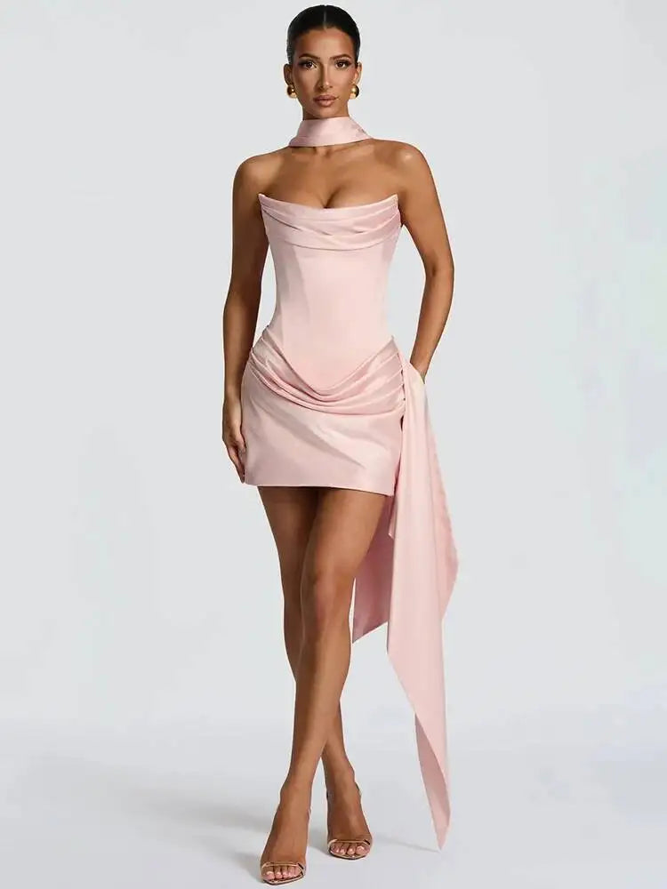 Victoria Strapless Mini Dress