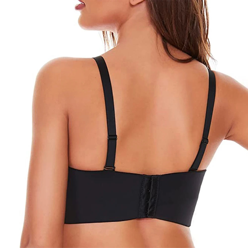 Nova Full Support Non-Slip Strapless Push-Up Bra